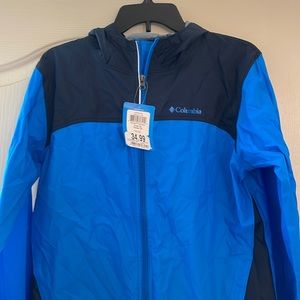 Columbia Youth rain jacket.